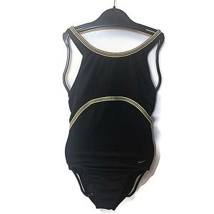"NIKE" One piece fastback swimsuit, size8
